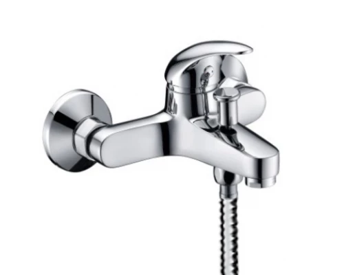 Смеситель WasserKRAFT ISEN 2601 для ванны и душа с коротким изливом, хром