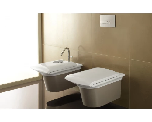 Подвесной унитаз Jacob Delafon Stillness E1303-00 крышка микролифт