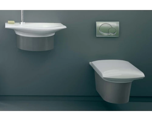 Подвесной унитаз Jacob Delafon Stillness E1303-00 крышка микролифт