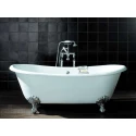 Чугунная ванна Devon&Devon Admiral 185 х 85 см, 2MRADMIRALCRDD, белый, снаружи под окраску, ножки Eagle алюминий полированный, без слива-перелива Чугунная ванна Devon&Devon Admiral 185 х 85 см, 2MRADMIRALCRDD, белый, снаружи под окраску, ножки Eagle алюминий полированный, без слива-перелива