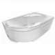 Ванна акриловая Relisan Sofi L/R 170 х 105 см (Гл000009446/Гл000009445)