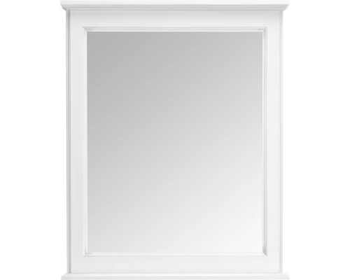 Комплект мебели для ванной ASB-Woodline Венеция 70 (Белый Патина Серебро)