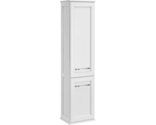 Комплект мебели для ванной ASB-Woodline Венеция 100 (Белый Патина Серебро)