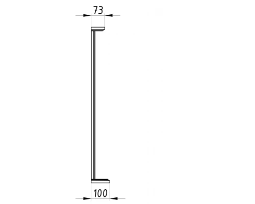 Зеркало ASB-Woodline Венеция 100