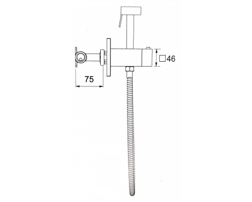 11.389 Смеситель для биде
