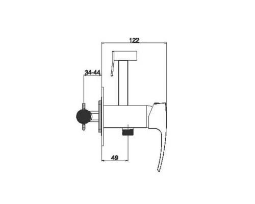 10.009 Смеситель для биде