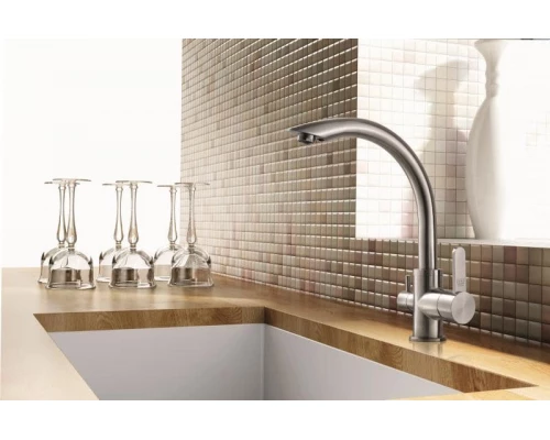 100.358 Смеситель для кухни с фильтром