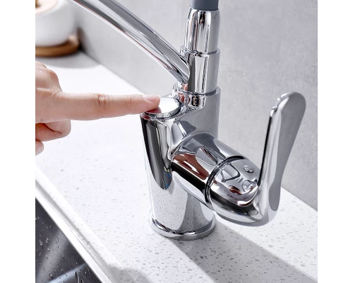 108.058 Gray Смеситель для кухни