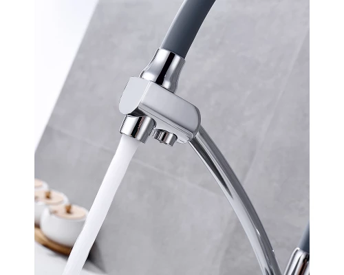 108.058 Gray Смеситель для кухни