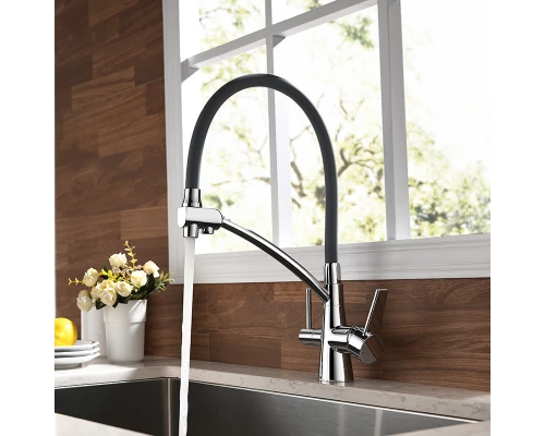 102.058 Gray Смеситель для кухни