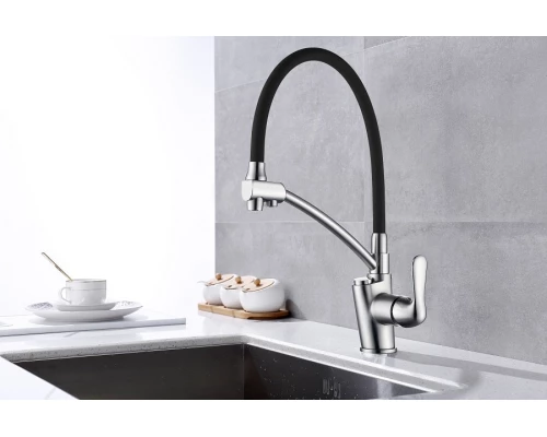 108.358 Black Смеситель для кухни