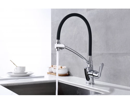 108.058 Black Смеситель для кухни