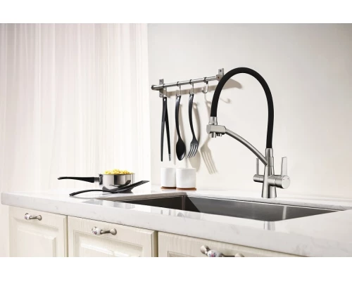 102.358 Black Смеситель для кухни