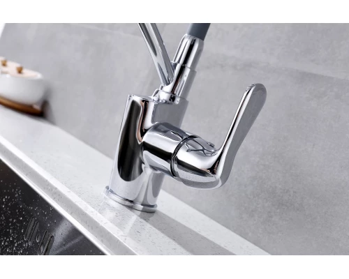 108.058 Gray Смеситель для кухни