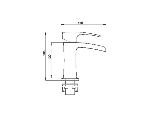10.012 Смеситель для раковины