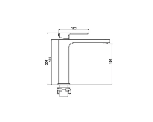 11.001 Смеситель для раковины