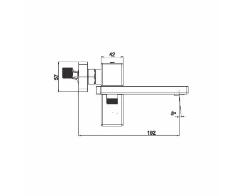 11.106 Смеситель для ванны
