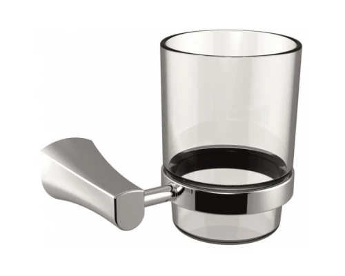 Держатель для стакана настенный стекло KAISER хром латунь KH-2025