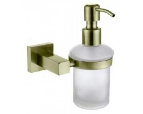 Дозатор для жидкого мыла KAISER настенный стекло бронза латунь KH-4310