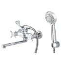 Смеситель для ванны с душем KAISER Cuatro 58022 Смеситель для ванны с душем KAISER Cuatro 58022