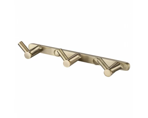 Вешалка KAISER с 3-мя V-крючками Bronze H0033