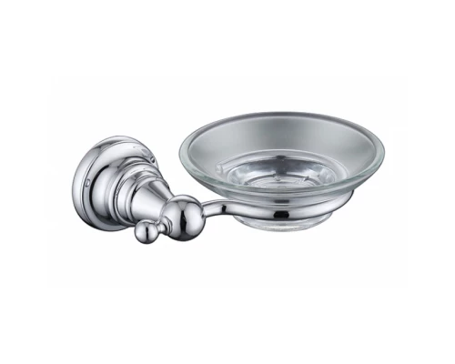 Мыльница стекло KAISER хром латунь KH-2203