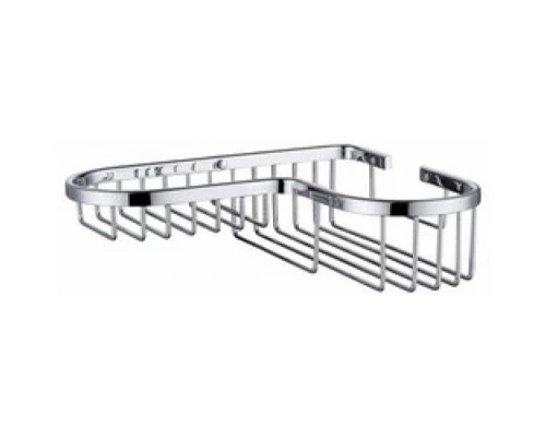 Полка настенная угловая KAISER 215*235*60 30 Chrome/латунь KH-5030