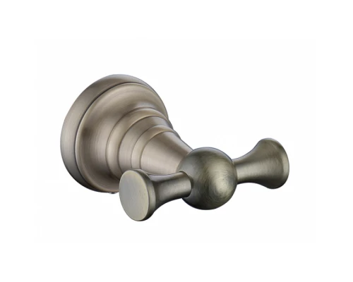 Крючок двойной KAISER бронза латунь KH-4202