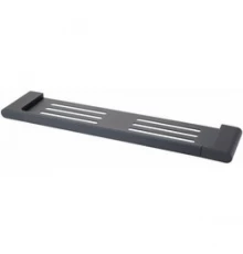 Полка настенная прямая L-480mm KAISER Black/латунь+цинк KH-2729