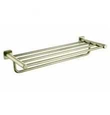 Полка для полотенец с держателем KAISER бронза цинк KH-4709