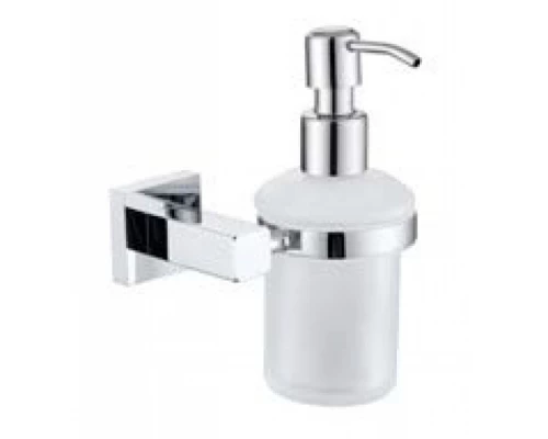 Дозатор для жидкого мыла KAISER настенный стекло хром латунь KH-2310