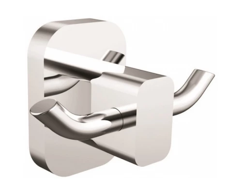 Крючок двойной KAISER хром латунь KH-2042