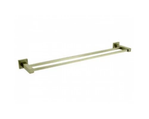 Полотенцедержатель прямой 2-х уровневая KAISER бронза латунь KH-4308