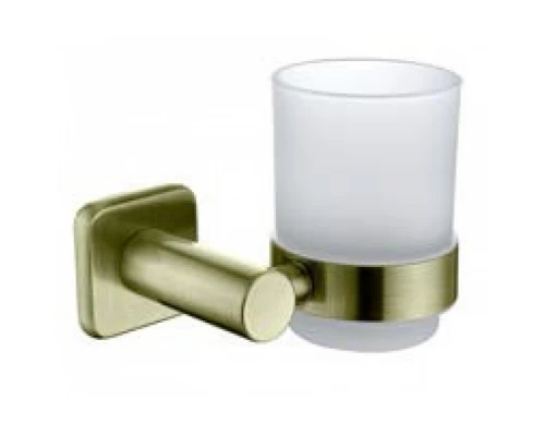 Держатель для стакана настенный стекло KAISER бронза цинк KH-4705