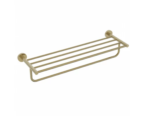 Полка для полотенец с держателем KAISER бронза нерж KH-4109