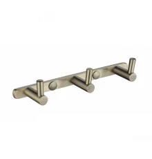 Вешалка KAISER с 3-мя крючками Bronze H0023