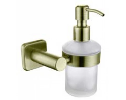 Дозатор для жидкого мыла KAISER настенный стекло бронза цинк KH-4710