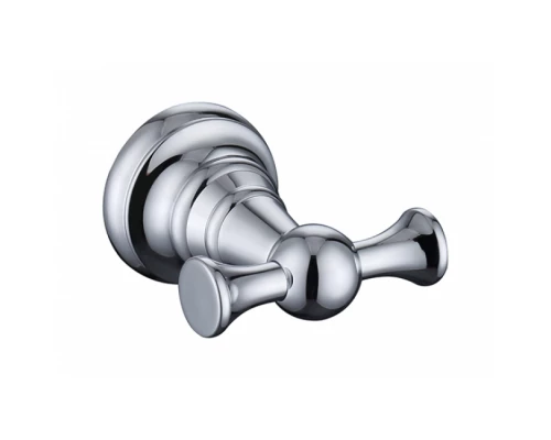 Крючок двойной KAISER хром латунь KH-2202