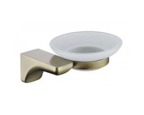 Мыльница стекло KAISER бронза цинк KH-4503