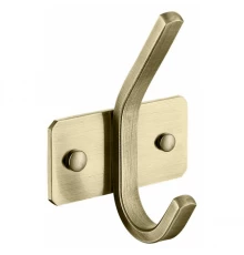 Крючок одинарный KAISER Bronze/нерж H0051