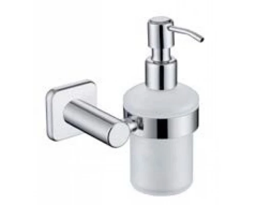 Дозатор для жидкого мыла KAISER настенный стекло хром цинк KH-1710