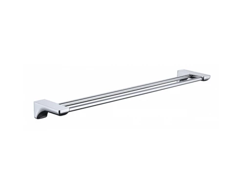 Полотенцедержатель прямой 2-х уровневая KAISER хром цинк KH-1508