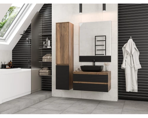 Шкаф - пенал Brevita Dakota - 35 универсальный левый