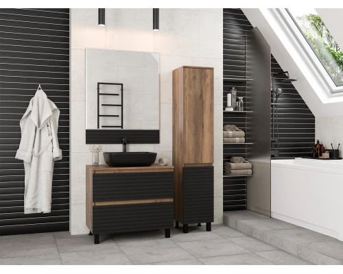 Шкаф - пенал Brevita Dakota - 35 универсальный правый