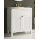 Тумба под раковину Misty Адель - 60 с 1 ящ. белая П-Аде06060-0111Я