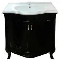 Тумба под раковину Misty Дайна 85 черная П-Дай01085-021Пр Тумба под раковину Misty Дайна 85 черная П-Дай01085-021Пр