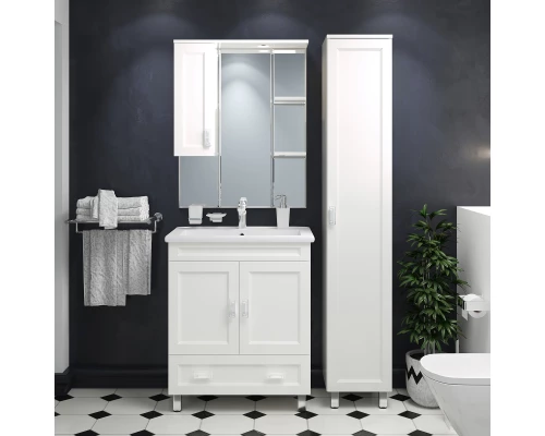 Тумба под раковину Misty Дива - 85 с 1 ящ. белая П-Див01085-013Пр