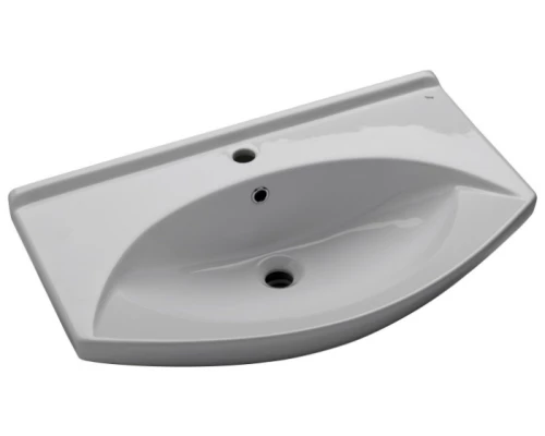 Тумба под раковину Misty Джулия - 75 Тумба прямая белая White Л-Джу01075-5210Пр