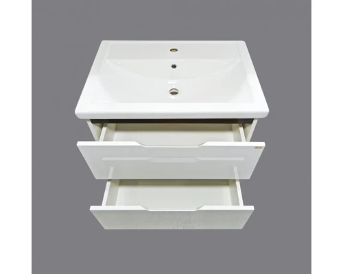 Тумба под раковину Misty Лайм 70 с 2-мя ящиками Э-Лай01070-2Я