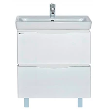 Тумба под раковину Misty Венера 80 с 2-мя ящиками белая П-Внр01080-012Я